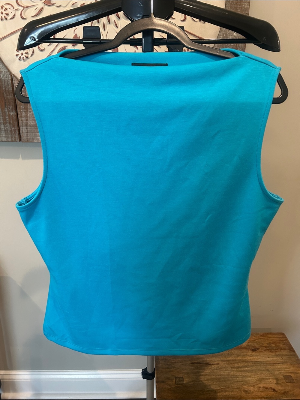 Banana Republic Bright Turquoise Sleeveless Tank Top- SCUBA! Sooo soft!!